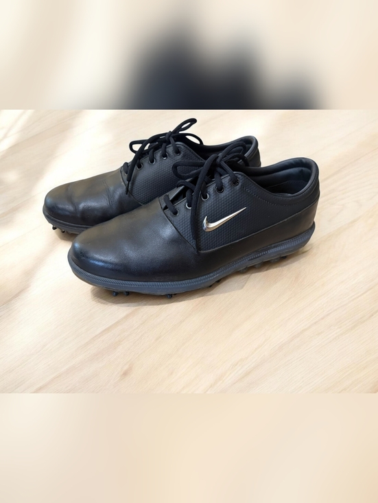 Nike Other - Nike Air Zoom Victory Tour Golf Shoes Mens 10 Black Leather Spiked AQ1479-001